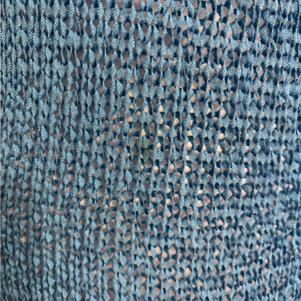 Karen Kane Blue Woven Sleeveless Blouse - Picture 2 of 5